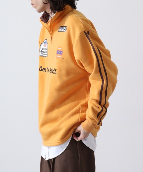 76（セブンティシックス）の「76Lubricants ストレッチ裏起毛 ハーフ