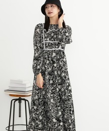 N.（N. Natural Beauty Basic） | 【S Size Line】◆配色テープ切替ワンピース(ワンピース)