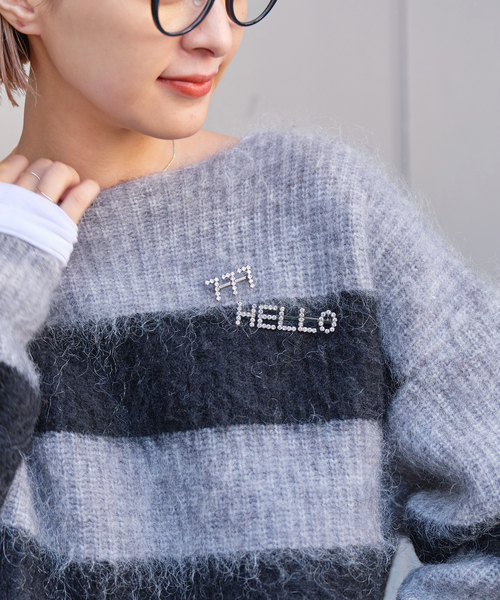 Spick & Span(スピックアンドスパン)の「【Malama 10 / マラマ】777 ブローチ(ブローチ/コサージュ・レディース・シルバー・FREE)」の2枚目の写真