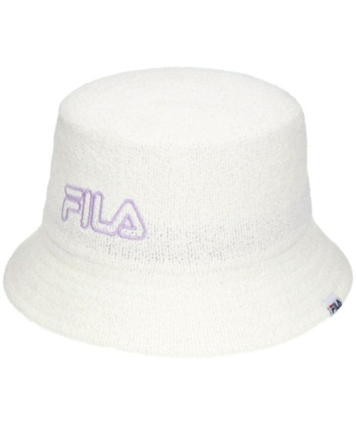 FILA（フィラ）の「FILA/フィラ　FLM THERMO HAT（ハット・メンズ・ピンク/ホワイト/ネイビー/ライトブルー/ブラック・58cm）」の2枚目の写真