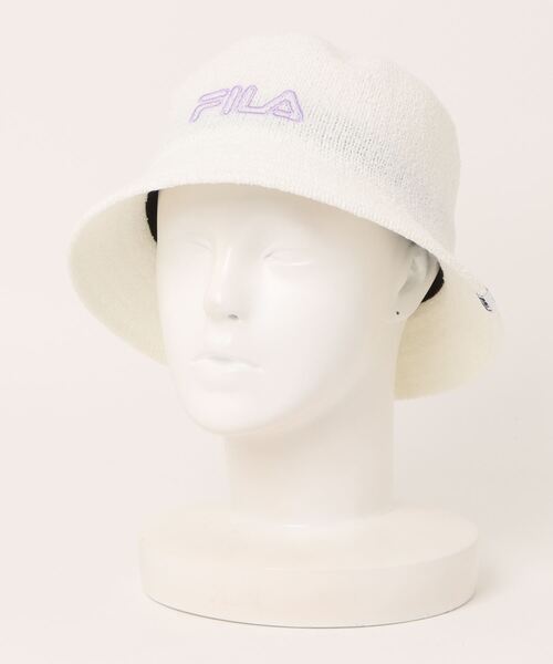 FILA（フィラ）の「FILA/フィラ　FLM THERMO HAT（ハット・メンズ・ピンク/ホワイト/ネイビー/ライトブルー/ブラック・58cm）」の10枚目の写真