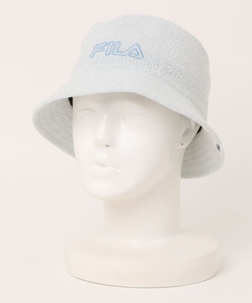 FILA（フィラ）の「FILA/フィラ　FLM THERMO HAT（ハット・メンズ・ピンク/ホワイト/ネイビー/ライトブルー/ブラック・58cm）」の12枚目の写真