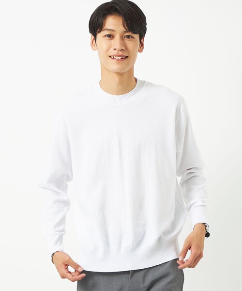 gicipi（ジチピ）の「＜gicipi＞RICCIO クルーネック ニット（ニット/セーター・メンズ・ブラック/ライム/ホワイト・M/L）」の2枚目の写真