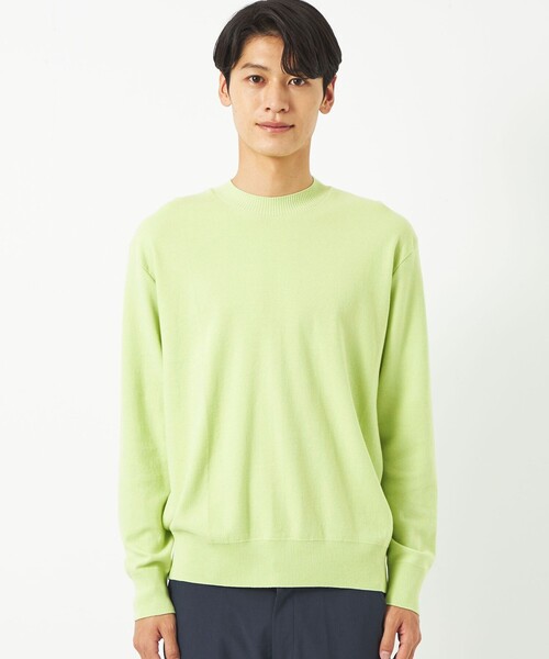gicipi（ジチピ）の「＜gicipi＞RICCIO クルーネック ニット（ニット/セーター・メンズ・ブラック/ライム/ホワイト・M/L）」の12枚目の写真