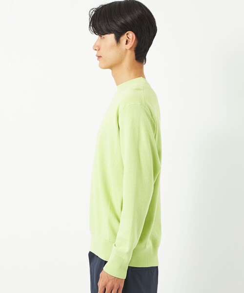 gicipi（ジチピ）の「＜gicipi＞RICCIO クルーネック ニット（ニット/セーター・メンズ・ブラック/ライム/ホワイト・M/L）」の13枚目の写真