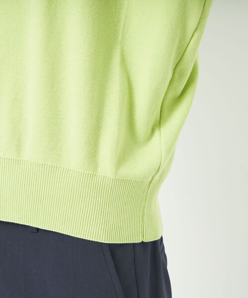 gicipi（ジチピ）の「＜gicipi＞RICCIO クルーネック ニット（ニット/セーター・メンズ・ブラック/ライム/ホワイト・M/L）」の17枚目の写真