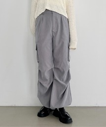 Heather | タックワイドカーゴパンツ　102320(カーゴパンツ)