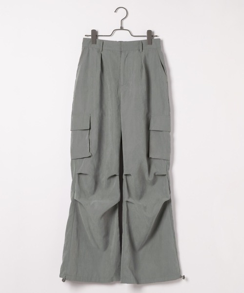 Heather（ヘザー）の「タックワイドカーゴパンツ　102320（カーゴパンツ・レディース・グレー/オフホワイト/ブラック・FREE）」の18枚目の写真