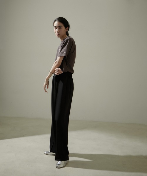 AMERICANA（アメリカーナ）の「[24SS]【Americana for SALON】別注DANCE TEE/ロゴTシャツ（Tシャツ/カットソー・レディース・ブラウン系その他/ホワイト/グレー系その他・FREE）」の14枚目の写真