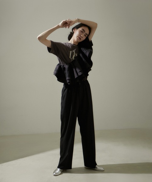 AMERICANA（アメリカーナ）の「[24SS]【Americana for SALON】別注DANCE TEE/ロゴTシャツ（Tシャツ/カットソー・レディース・ブラウン系その他/ホワイト/グレー系その他・FREE）」の15枚目の写真