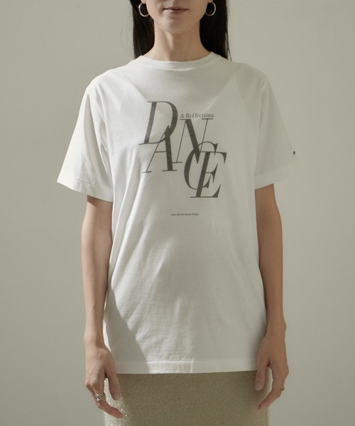 AMERICANA（アメリカーナ）の「[24SS]【Americana for SALON】別注DANCE TEE/ロゴTシャツ（Tシャツ/カットソー・レディース・ブラウン系その他/ホワイト/グレー系その他・FREE）」の17枚目の写真