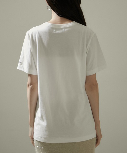 AMERICANA（アメリカーナ）の「[24SS]【Americana for SALON】別注DANCE TEE/ロゴTシャツ（Tシャツ/カットソー・レディース・ブラウン系その他/ホワイト/グレー系その他・FREE）」の19枚目の写真