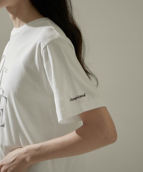 AMERICANA（アメリカーナ）の「[24SS]【Americana for SALON】別注DANCE TEE/ロゴTシャツ（Tシャツ/カットソー・レディース・ブラウン系その他/ホワイト/グレー系その他・FREE）」の21枚目の写真