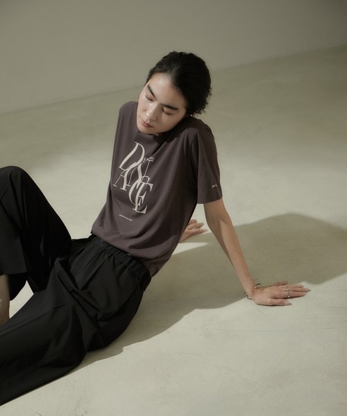 AMERICANA（アメリカーナ）の「[24SS]【Americana for SALON】別注DANCE TEE/ロゴTシャツ（Tシャツ/カットソー・レディース・ブラウン系その他/ホワイト/グレー系その他・FREE）」の13枚目の写真