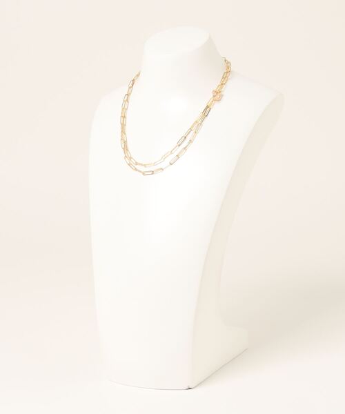 STUDIOUS(ステュディオス)の「【LOHME/ローム】Multi-Way Chain Necklace/マルチウェイチェーンネックレス(ネックレス・レディース・シルバー/ゴールド・FREE)」の3枚目の写真