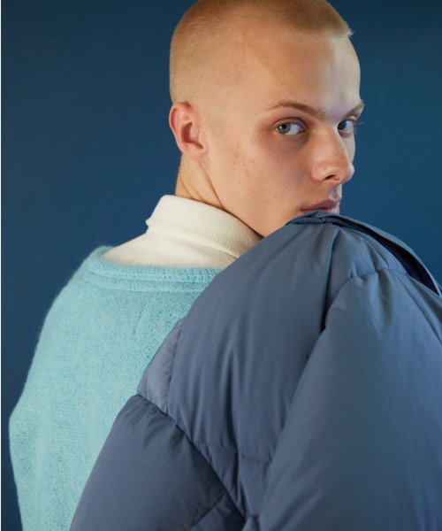 NUMBER (N)INE（ナンバーナイン）の「NUMBER (N)INE/ナンバーナイン DIAMOND QUILTED STAND DOWN JACKET（ダウンジャケット/コート・メンズ・ライトオリーブ/ブラック/ブルー系・3/2/4）」の15枚目の写真