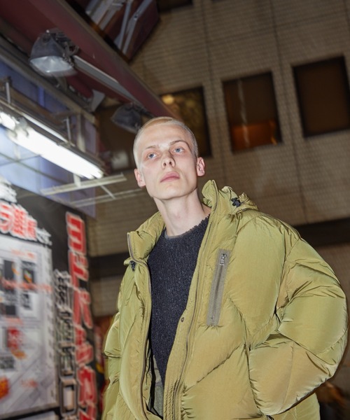 NUMBER (N)INE（ナンバーナイン）の「NUMBER (N)INE/ナンバーナイン DIAMOND QUILTED STAND DOWN JACKET（ダウンジャケット/コート・メンズ・ライトオリーブ/ブラック/ブルー系・3/2/4）」の20枚目の写真
