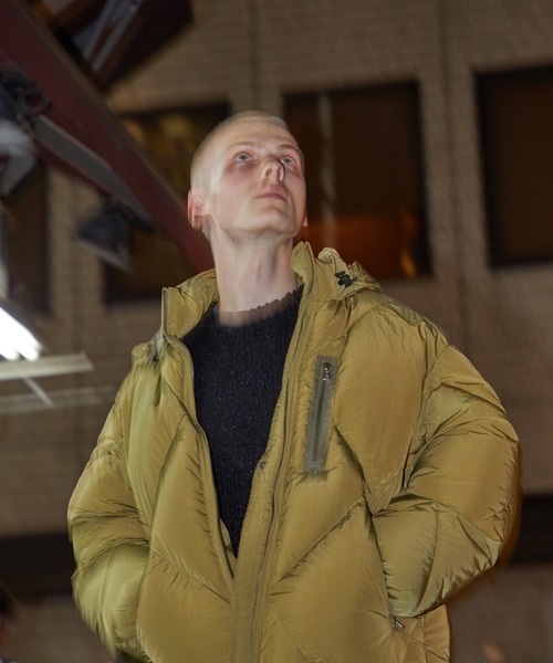 NUMBER (N)INE（ナンバーナイン）の「NUMBER (N)INE/ナンバーナイン DIAMOND QUILTED STAND DOWN JACKET（ダウンジャケット/コート・メンズ・ライトオリーブ/ブラック/ブルー系・3/2/4）」の16枚目の写真