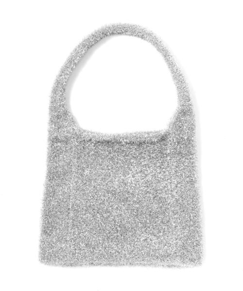 FREE'S MART（フリーズマート）の「ラメワンショルバッグ（トートバッグ・レディース・ブラック/シルバー・ﾌﾘ-）」の11枚目の写真