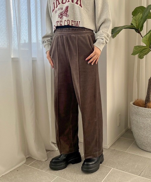 セール】リラックスベロアパンツ 995988（その他パンツ）｜LOWRYS FARM
