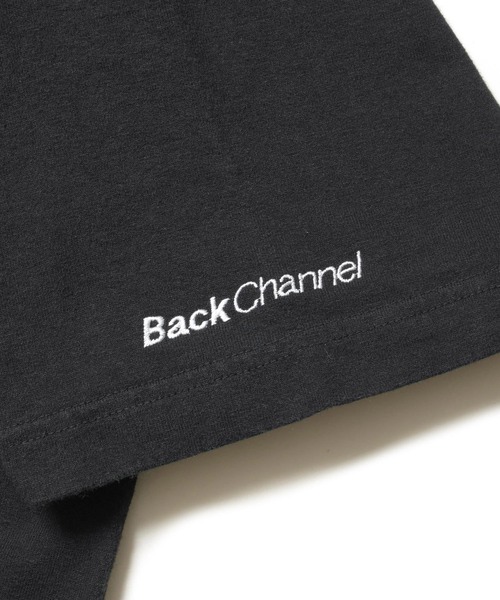 Back Channel(バックチャンネル)の「LABEL TEE(Tシャツ/カットソー・メンズ・ブラック/グリーン/ホワイト・XX-LARGE/X-LARGE/LARGE/MEDIUM)」の7枚目の写真