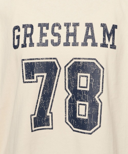 LOWRYS FARM（ローリーズファーム）の「ナンバリングTシャツ 107459（Tシャツ/カットソー・レディース・レッド/チャコールグレー/アイボリー・FREE）」の20枚目の写真