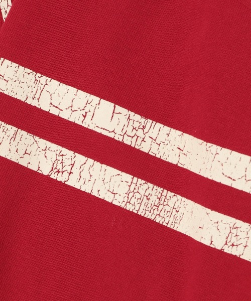 LOWRYS FARM（ローリーズファーム）の「ナンバリングTシャツ 107459（Tシャツ/カットソー・レディース・レッド/チャコールグレー/アイボリー・FREE）」の15枚目の写真