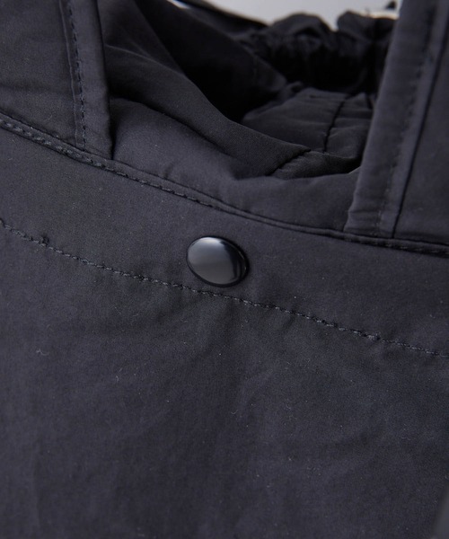 ear PAPILLONNER（イアパピヨネ）の「《ロクヨンクロス使用/A4サイズ対応》2wayリュック（バックパック/リュック・レディース・ピンク/ブラック・FREE）」の4枚目の写真