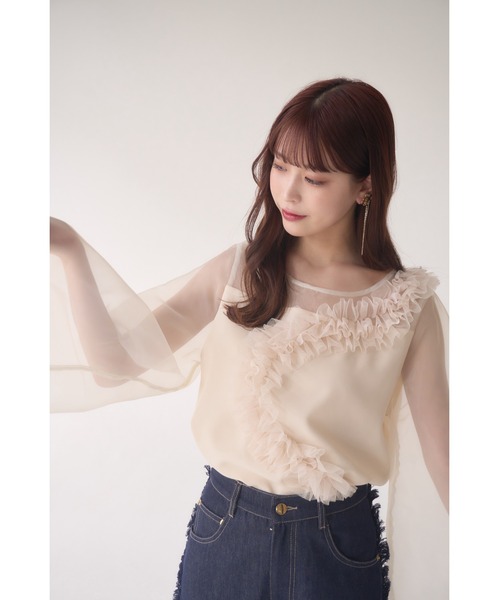 売れ筋商品|||アンナ フィールド シャツ レディース トップス Blouse - mauve shadows アンナ フィールド レディース Tシャツ トップス Long sleeved