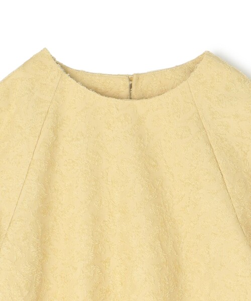 UNFILO(アンフィーロ)の「カットジャガードブラウス(シャツ/ブラウス・レディース・ホワイト系/ライトイエロー系・SMALL/MEDIUM)」の9枚目の写真