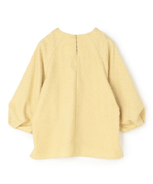 UNFILO(アンフィーロ)の「カットジャガードブラウス(シャツ/ブラウス・レディース・ホワイト系/ライトイエロー系・SMALL/MEDIUM)」の13枚目の写真