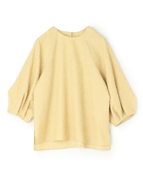 UNFILO(アンフィーロ)の「カットジャガードブラウス(シャツ/ブラウス・レディース・ホワイト系/ライトイエロー系・SMALL/MEDIUM)」の15枚目の写真