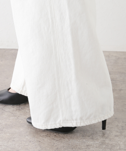 FRAMeWORK(フレームワーク)の「5PKT ワイドパンツ(その他パンツ・レディース・ホワイト・36/38/40)」の4枚目の写真