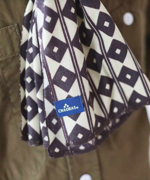 BEAMS JAPAN(ビームス ジャパン)の「CHAORAS / スポーツ 手ぬぐい 其の二(バンダナ/スカーフ・メンズ・インディゴブルー/オフホワイト/ブラック/ブラウン/ピンク/レッド/グリーン・ONE SIZE)」の14枚目の写真