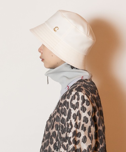 CA4LA（カシラ）の「MONDAY（ハット・レディース・ピンク/ホワイト/ブラック/ベージュ・ONESIZE）」の11枚目の写真