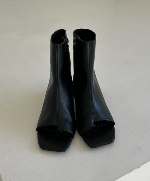 CAPRICIEUX LE'MAGE（カプリシューレマージュ）の「サンダルブーツ（ブーツ・レディース・ブラック・37/38）」の9枚目の写真