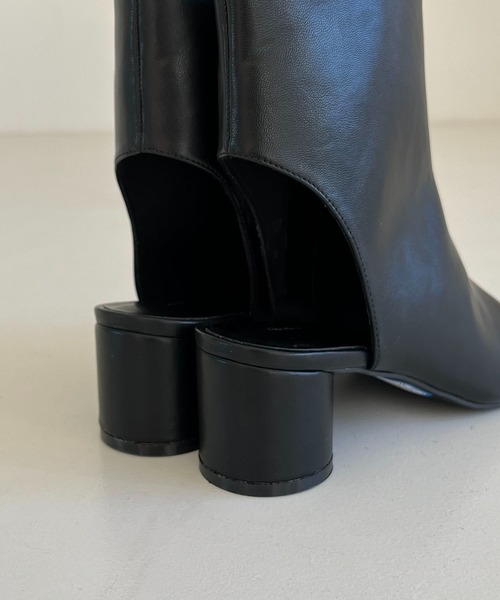 CAPRICIEUX LE'MAGE（カプリシューレマージュ）の「サンダルブーツ（ブーツ・レディース・ブラック・37/38）」の5枚目の写真