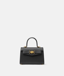 【関税込】VERSACE ヴェルサーチェ◆メドゥーサ 95 トートバッグ メドゥーサ '95 スモール ハンドバッグ ブラック,ゴールド