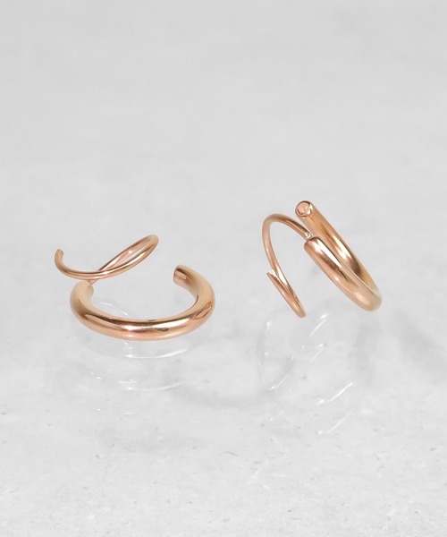 blackdia ocean スパイラルピアス（ピアス（両耳用