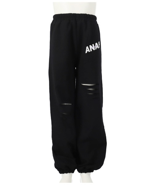 ANAP kids(アナップキッズ)の「ミニ裏毛ロングジョガーパンツ(その他パンツ・キッズ・ブラック/グレー/ラベンダー・110cm/120cm/130cm)」の20枚目の写真