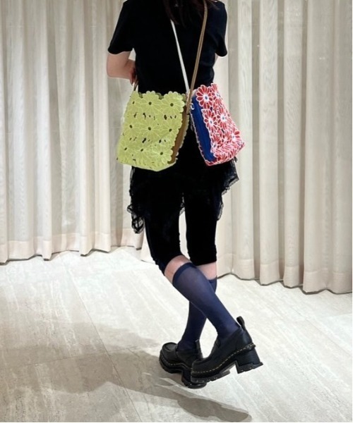 HEY! Mrs ROSE(ヘイ！ミセスローズ)フラワー刺繍TOTE mini