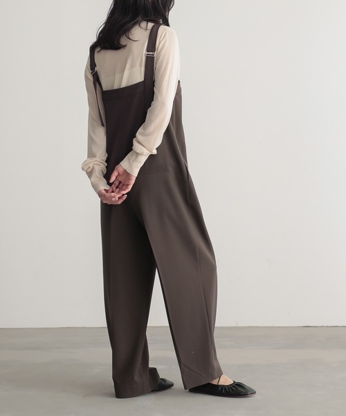 for/c（フォーシー）の「[低身長/高身長向けサイズ有]サロペットパンツ