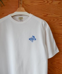 The Endless Summer | 【WEB / FLAG SHOP限定】TES CAL BOX LOGO 1point PT BIG T-SHIRT /オーバーサイズ・ビッグシルエット・半袖T(Tシャツ/カットソー)
