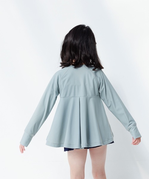 LOWRYS FARM（ローリーズファーム）の「ラッシュガードG　 105955（水着・キッズ・グリーン/チャコールグレー/ピンク・110cm/120cm/130cm/140cm/150cm）」の11枚目の写真