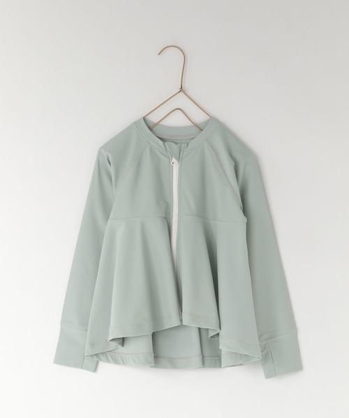 LOWRYS FARM（ローリーズファーム）の「ラッシュガードG　 105955（水着・キッズ・グリーン/チャコールグレー/ピンク・110cm/120cm/130cm/140cm/150cm）」の12枚目の写真