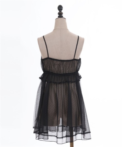 axes femme POETIQUE（アクシーズファムポエティック）の「キャミソール付ラメカットプルオーバー（Tシャツ/カットソー・レディース・ピンク/グレー/サックスブルー・MEDIUM）」の21枚目の写真