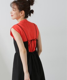 N.（N. Natural Beauty Basic） | ◆総針ボトルネックノースリーブニット(Tシャツ/カットソー)