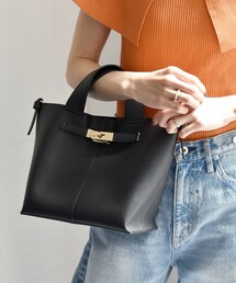 SHIPS any: 金具付き トート バッグ