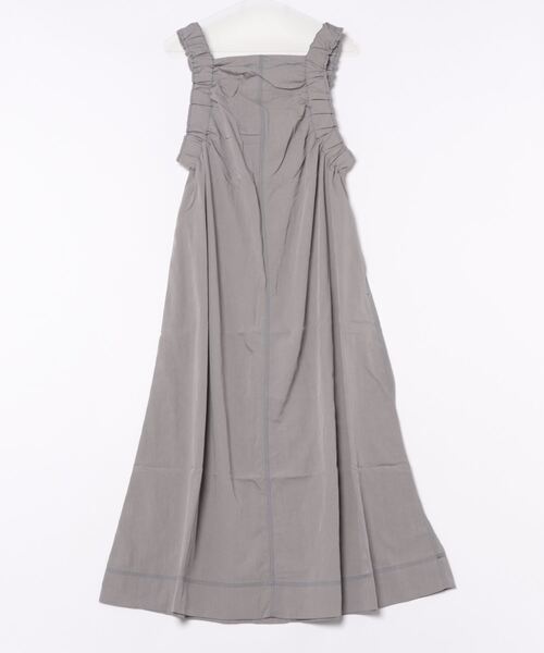 each（イーチ）の「ショルダーギャザージャンパースカート（ジャンパースカート・レディース・ライトグリーン/グレー/ブラック・FREE）」の18枚目の写真