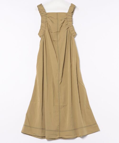 each（イーチ）の「ショルダーギャザージャンパースカート（ジャンパースカート・レディース・ライトグリーン/グレー/ブラック・FREE）」の19枚目の写真